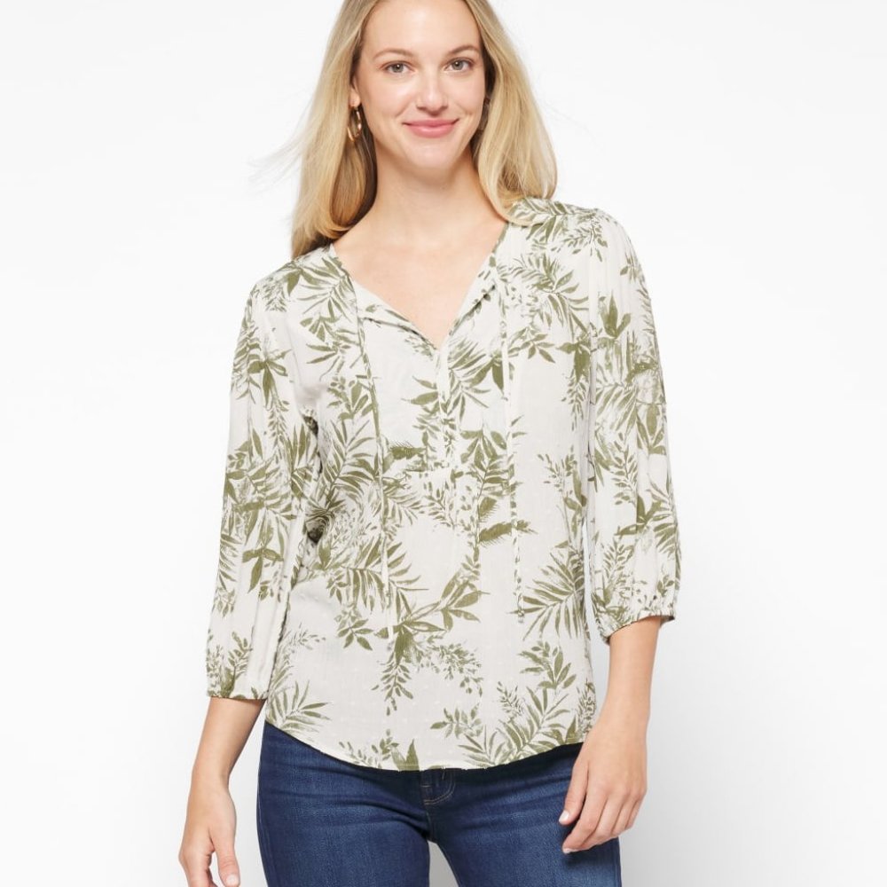 Addley Clip Dot Top, by Papermoon, Size Large in off-white.